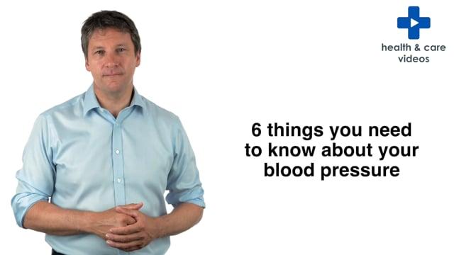 6 things you need to know about blood pressure